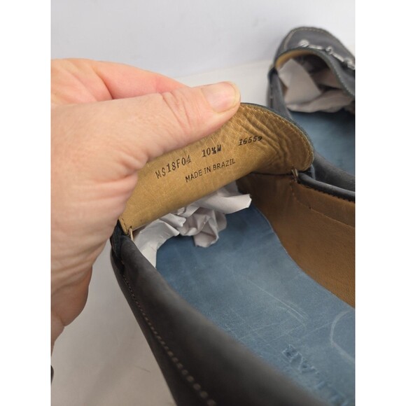 Peter Millar Catalina Horsebit Driving Loafers Blue Navy  Calfskin Suede Sz 10.5 main image 13